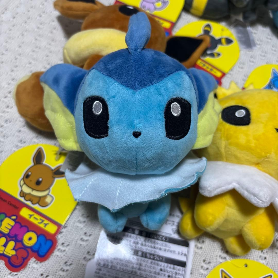 【厳選】ポケモンドールズ　ぬいぐるみ　ブイズ　全種　コンプリート