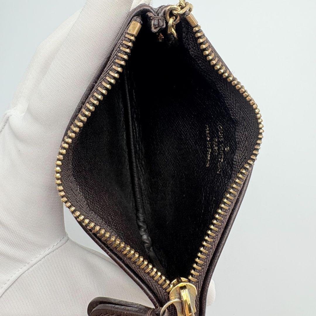 希少✨️ ルイヴィトン モノグラム イディール ポシェット クレ ケース