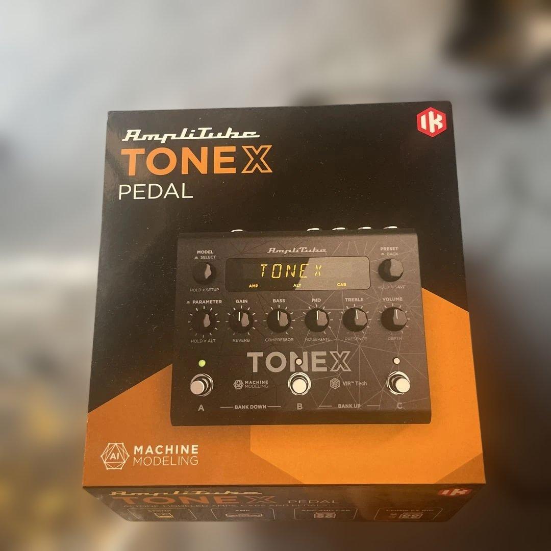 TONEX PEDAL バンドルソフト（amplitube5,tonex)使用可