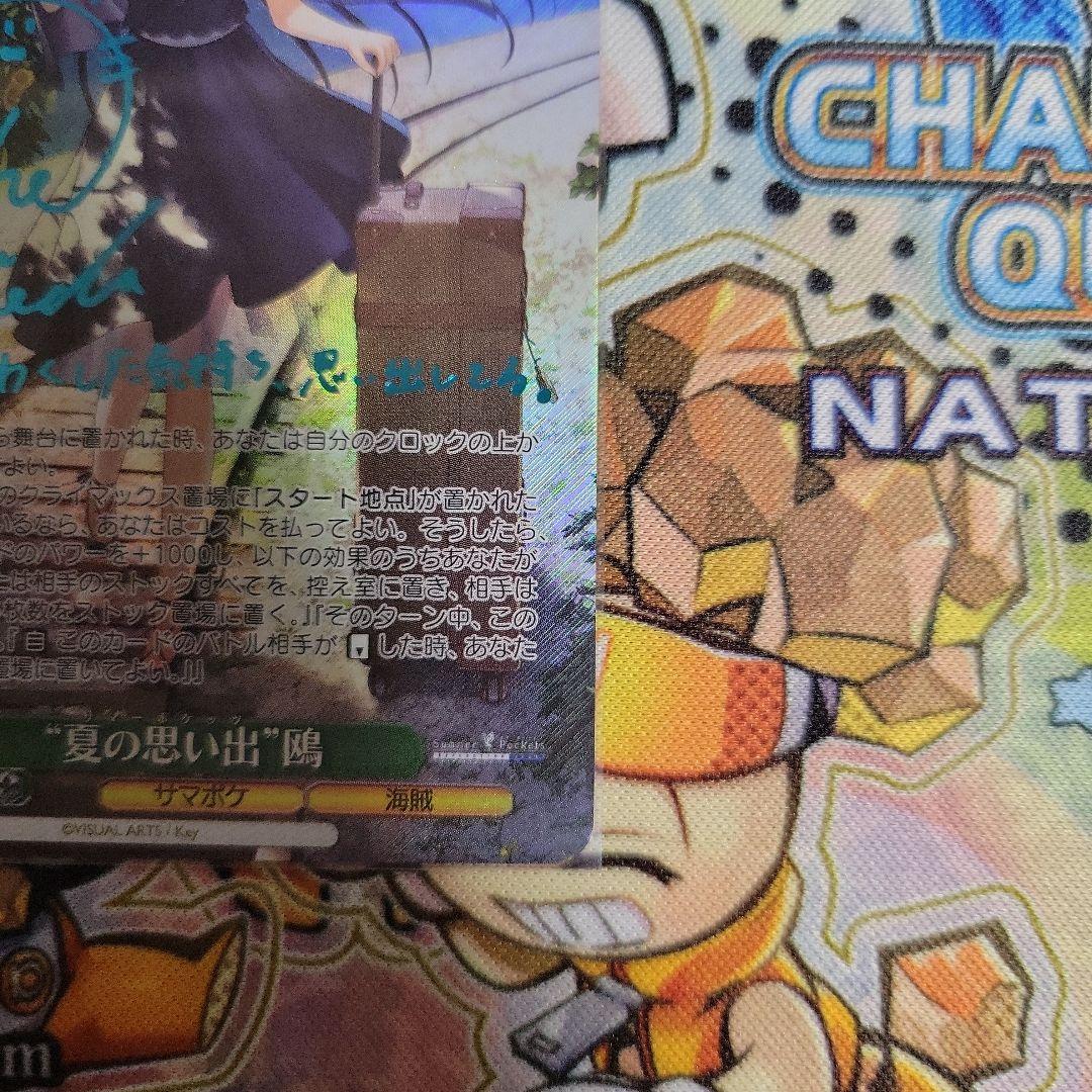 ヴァイスシュヴァルツ　サマーポケット　夏の思い出　鴎