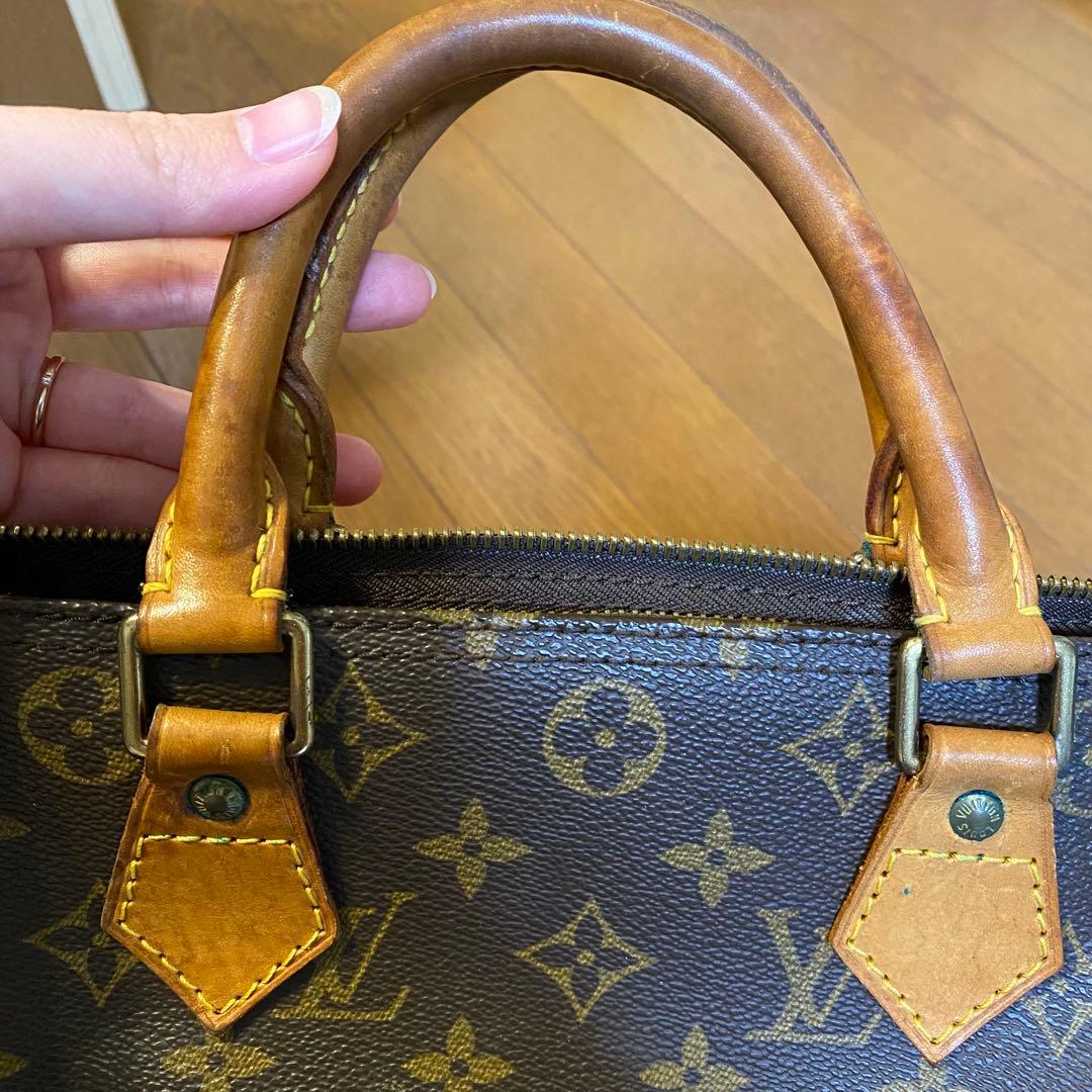 LOUIS VUITTON ミニ ボストンバッグ 修理前提 ヴィンテージ