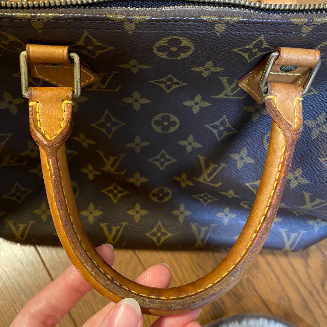 LOUIS VUITTON ミニ ボストンバッグ 修理前提 ヴィンテージ