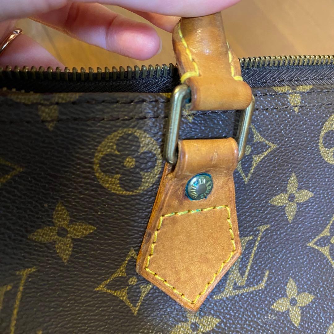 LOUIS VUITTON ミニ ボストンバッグ 修理前提 ヴィンテージ