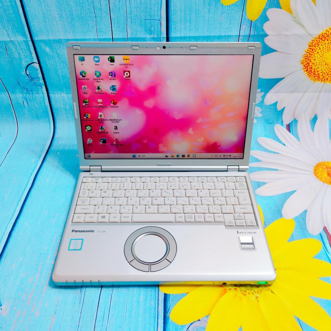 【人気レッツノート】CF-SZ6軽量/爆速SSD✨Windows11✨コンパクト