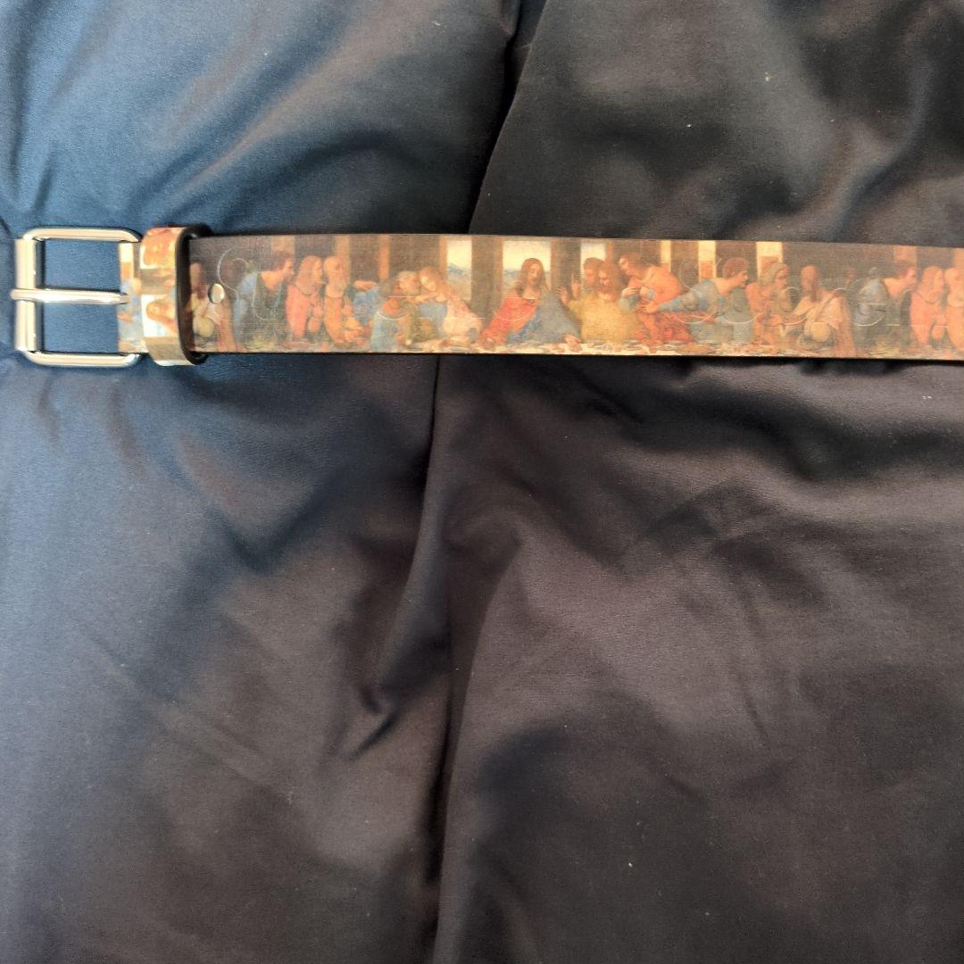 Supreme 最後の晩餐 プリント ベルト