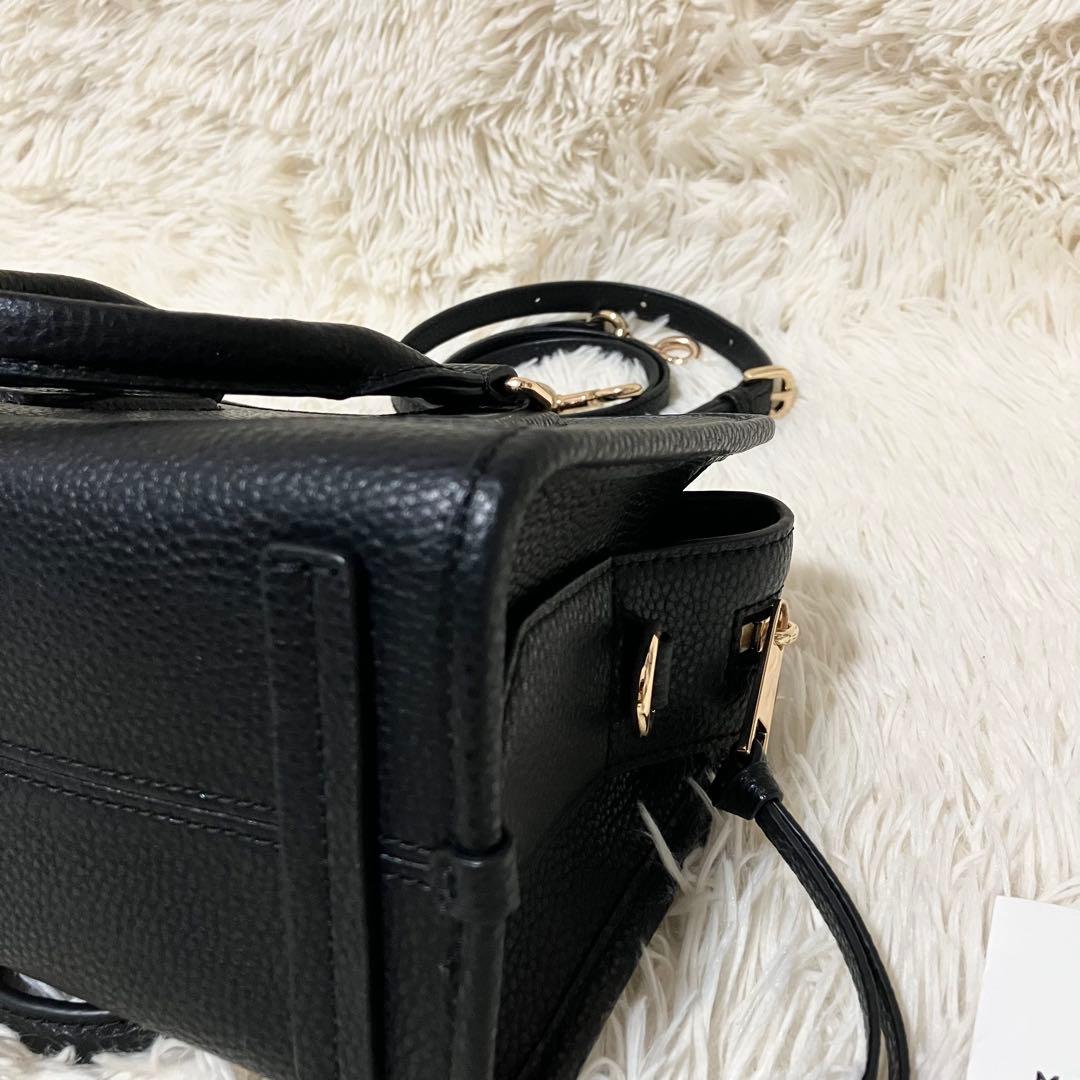 【新品同様】 MARC JACOBS ハンド 2way レザーブラック