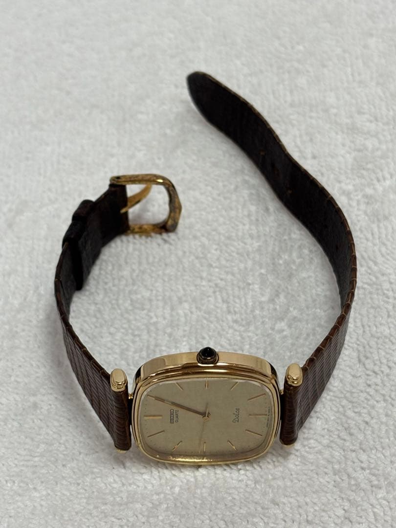 【美品】セイコー ドルチェ クォーツ【5931-5400】【稼働品】メンズモデル