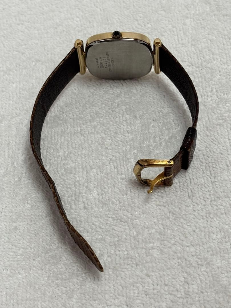 【美品】セイコー ドルチェ クォーツ【5931-5400】【稼働品】メンズモデル