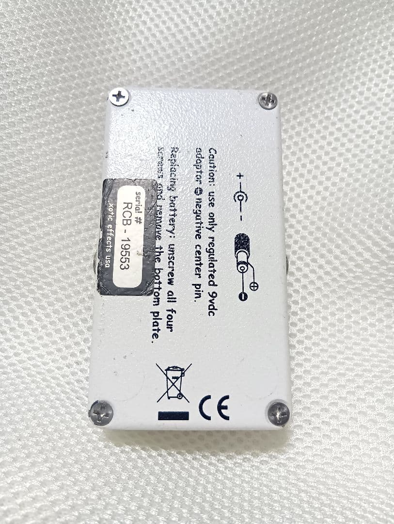 ギター xotic effects RC Booster