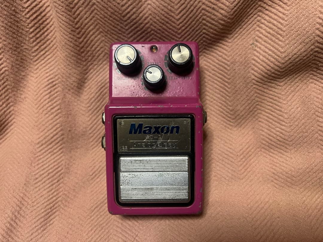 Maxon AD-9 アナログディレイ ピンク