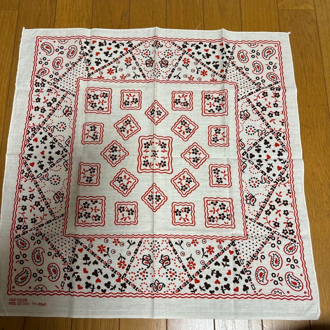 カモクッキー柄　2枚RN13960 トリコカラー、ブラウン