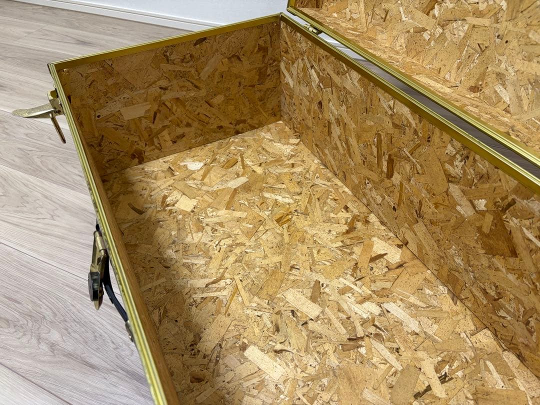 SEWARD（スワード） トランク 収納箱 ヴィンテージ風 ワインレッド