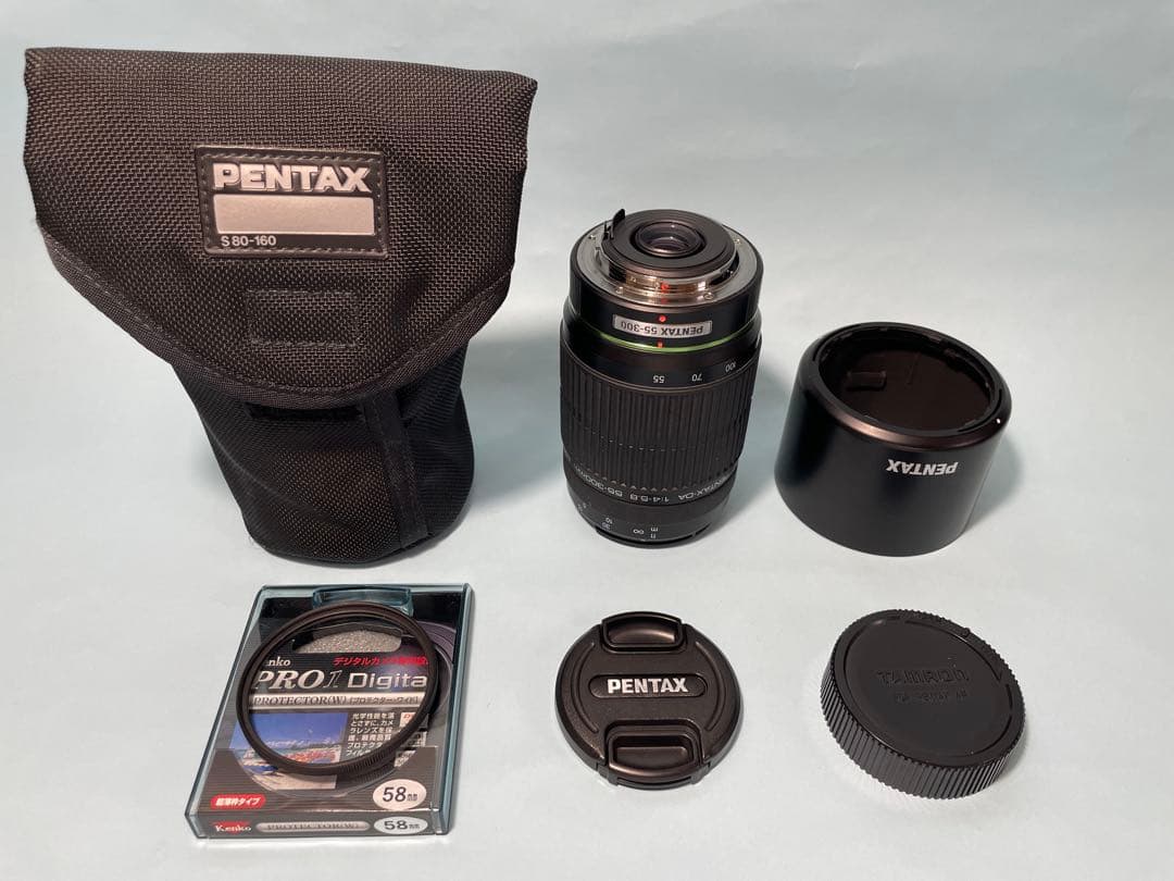 PENTAX DA55-300 f4-5.8 美品 おまけ有