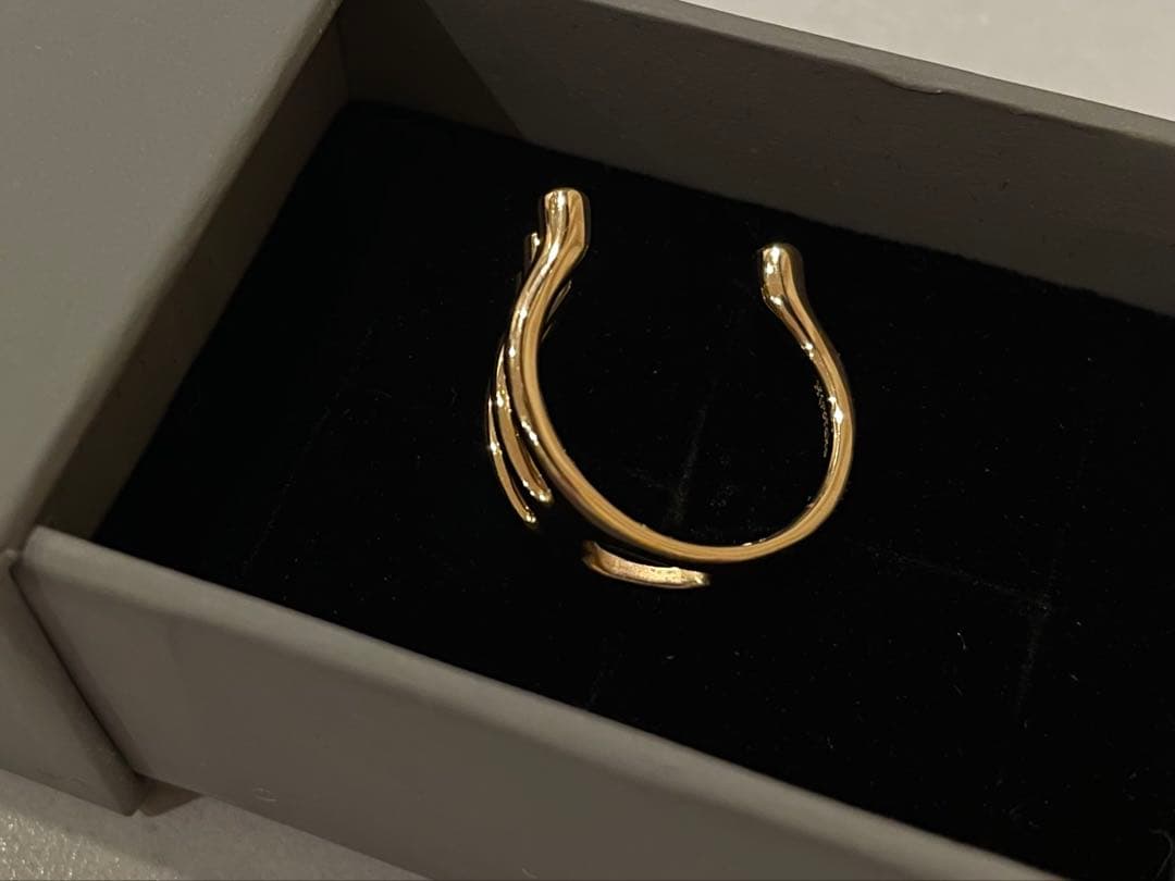 Hirotaka / DROSERA ダイヤモンド カフ リング