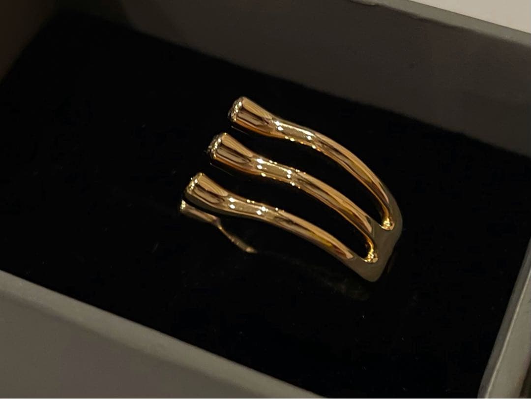 Hirotaka / DROSERA ダイヤモンド カフ リング