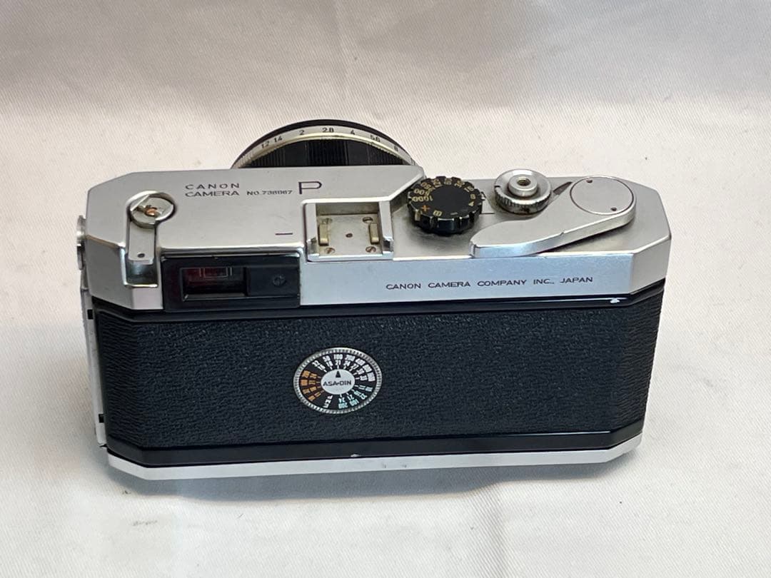 Canon P レンジファインダーカメラ 50mm 1:1.2 大口径レンズ付