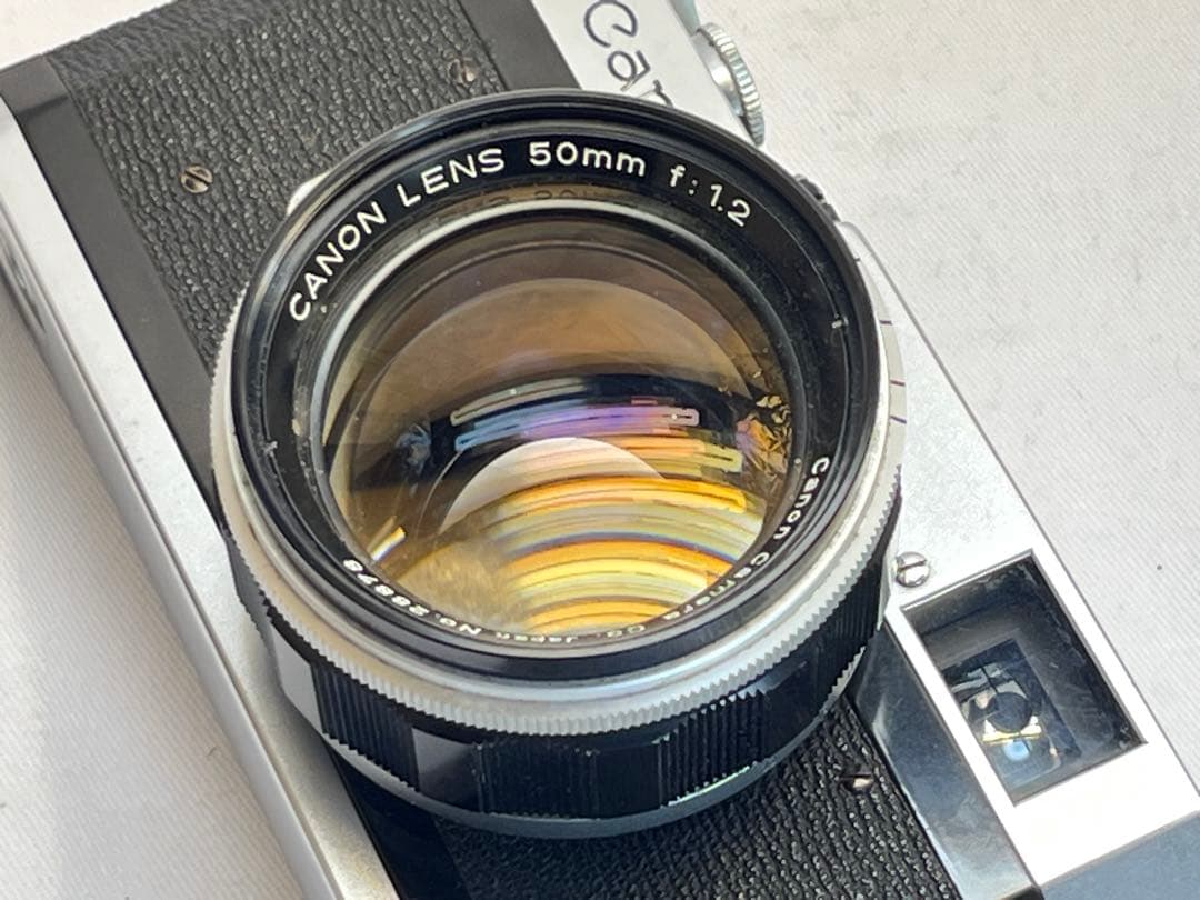 Canon P レンジファインダーカメラ 50mm 1:1.2 大口径レンズ付