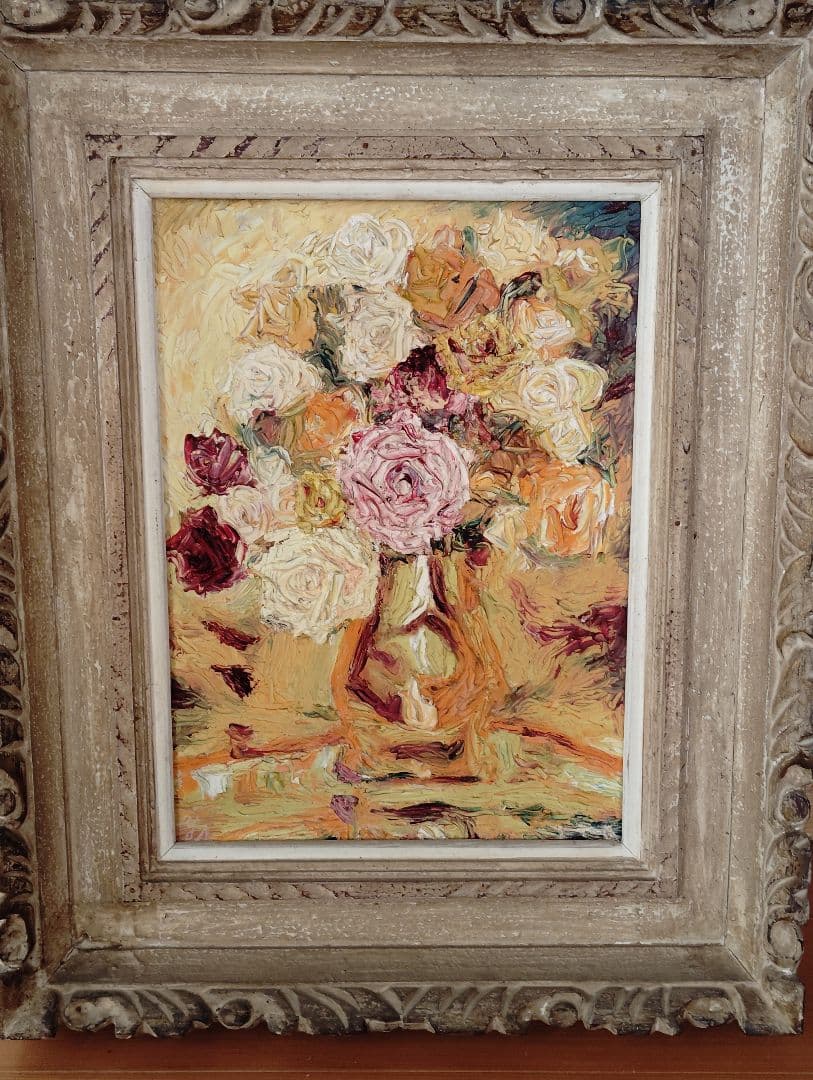 油絵　管野吉春　山形市出身