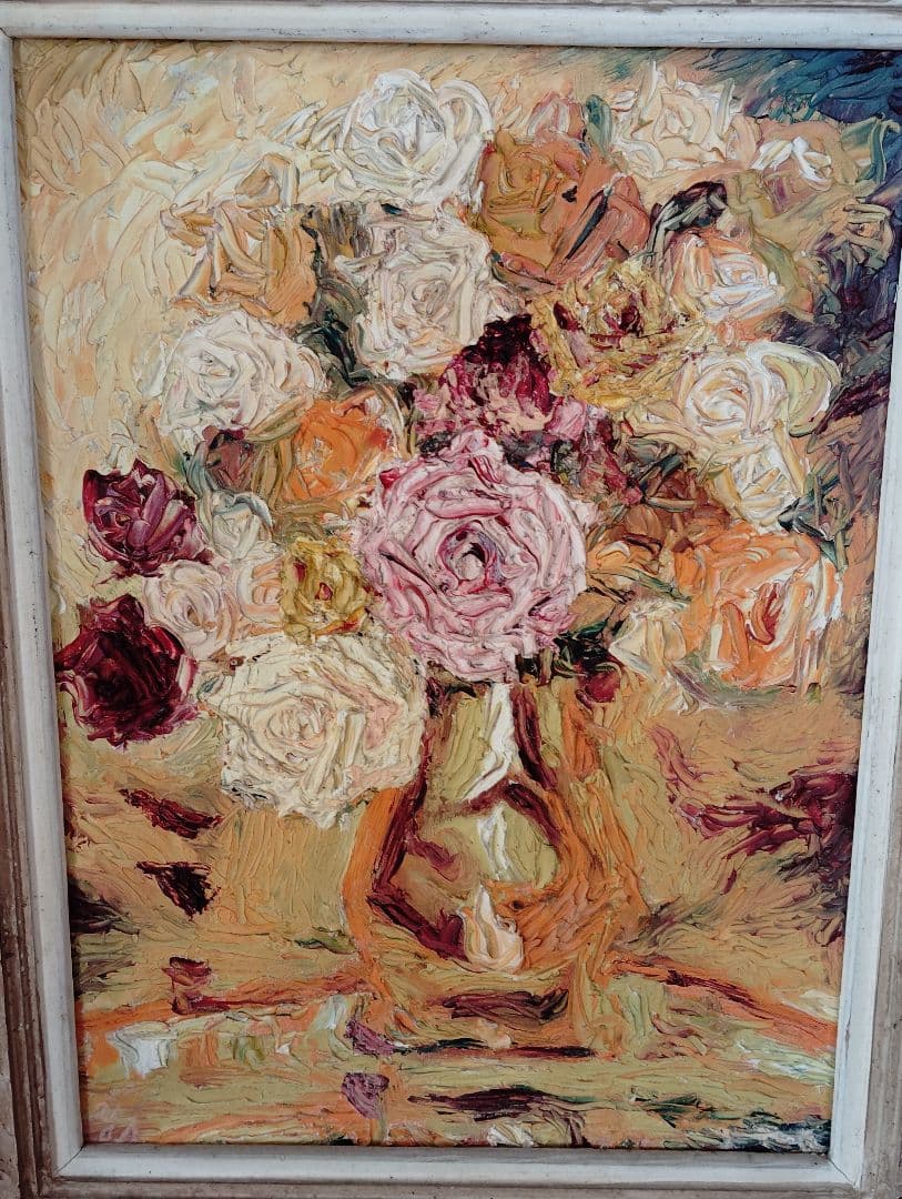 油絵　管野吉春　山形市出身