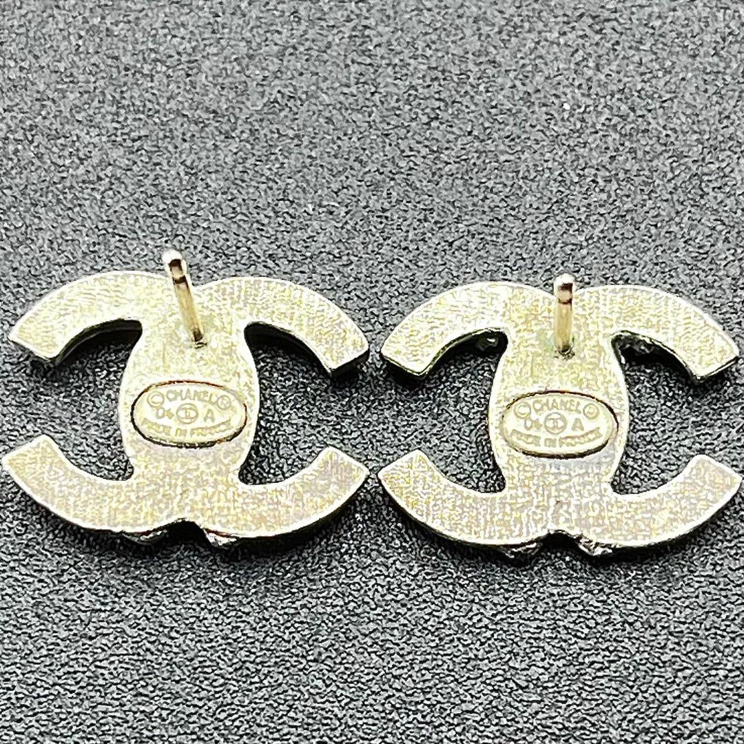 ヴィンテージ CHANEL ココマーク パール イヤリング フランス製
