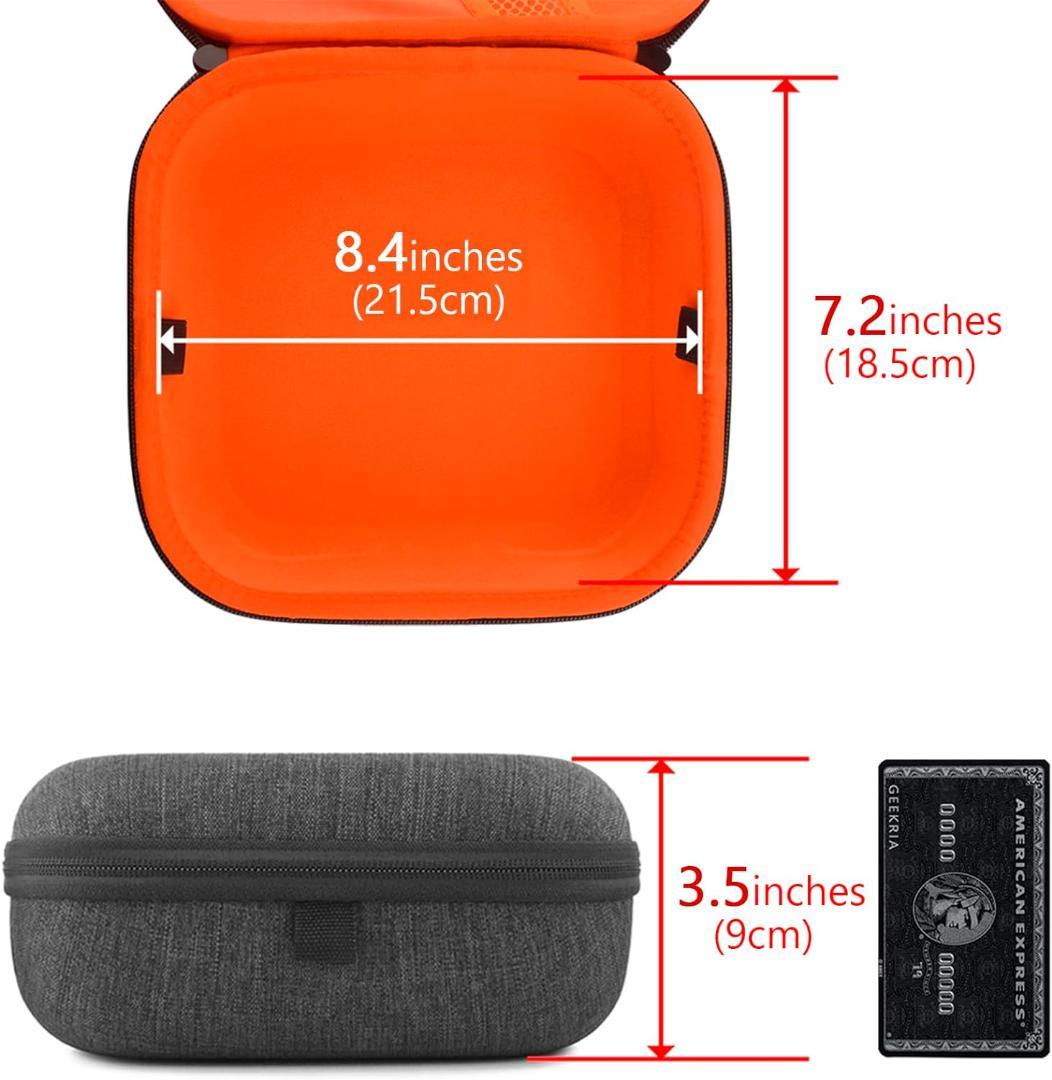 旅行用ハードシェルヘッドホンケース - ゼンハイザー対応 収納ポーチ付き