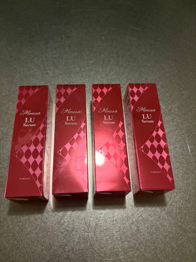 Moussa LU Serum 日本製 4本セット　フォーデイズ　ムーサ　50g