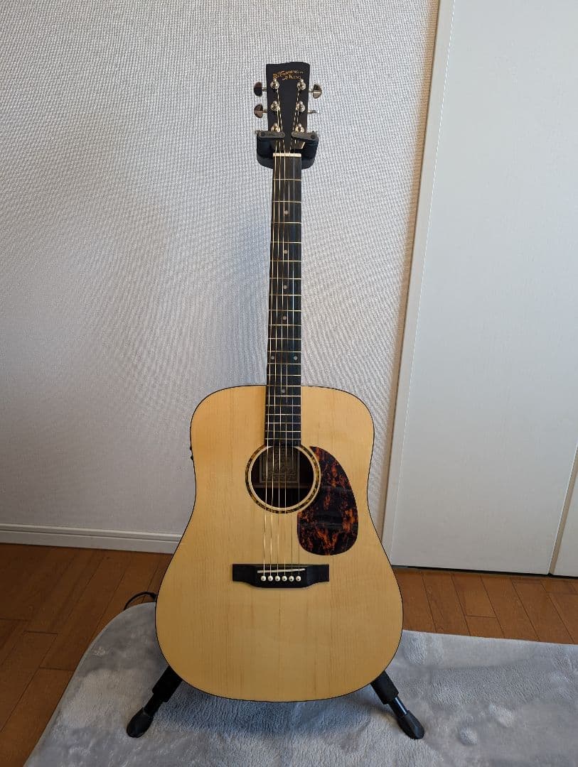 トップ単板美品★アンプ不要！リバーブやコーラスがかかる★　レコーディングキング