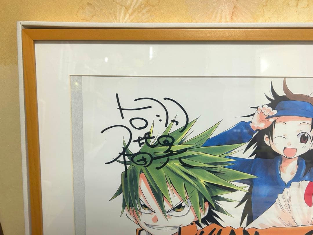 【福地翼先生直筆サイン入り】うえきの法則＋ カラー複製原画