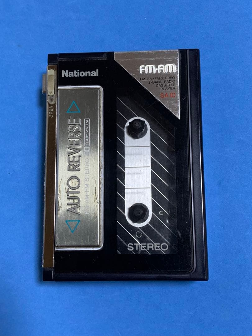 National ナショナル RX-SA10 ポータブルカセットプレーヤー