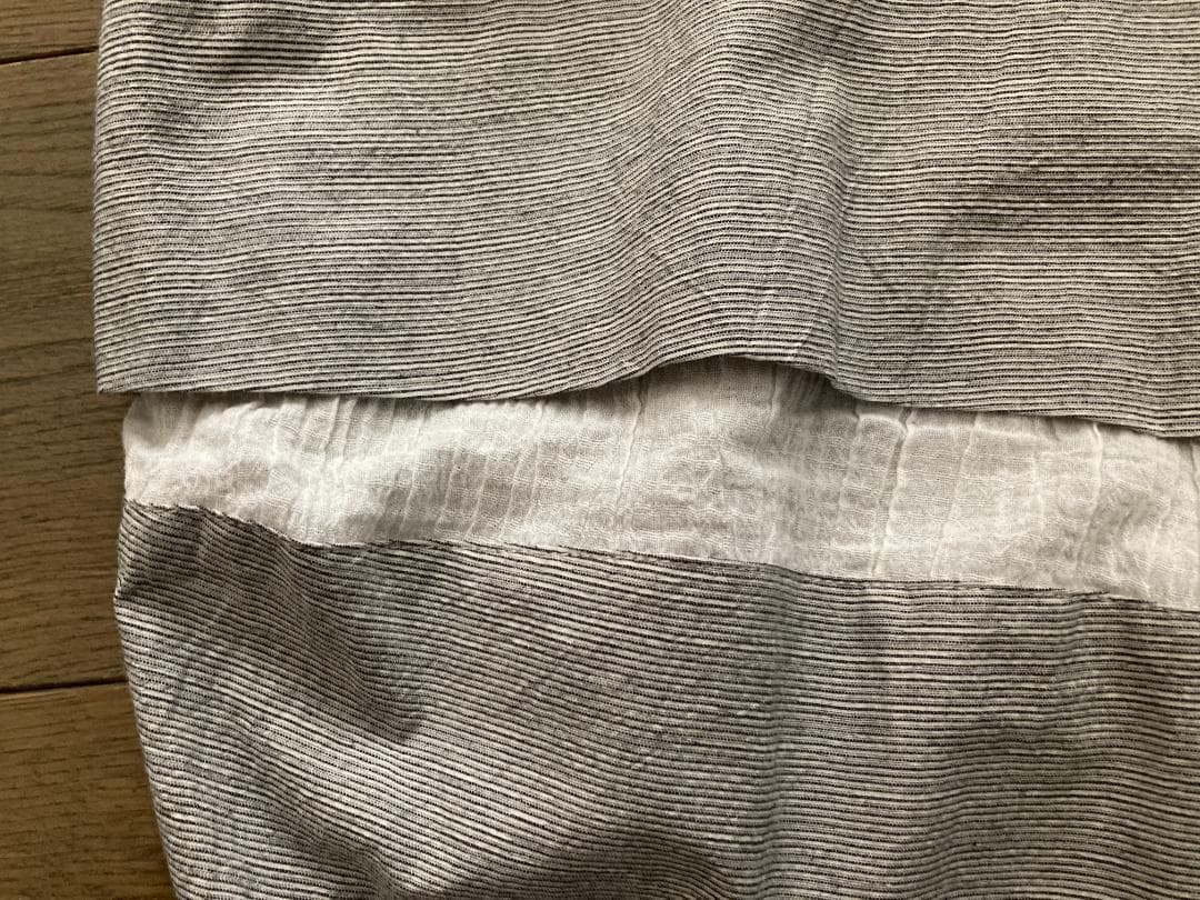 萌 MOYURU モユル サルエルパンツ M L グレー