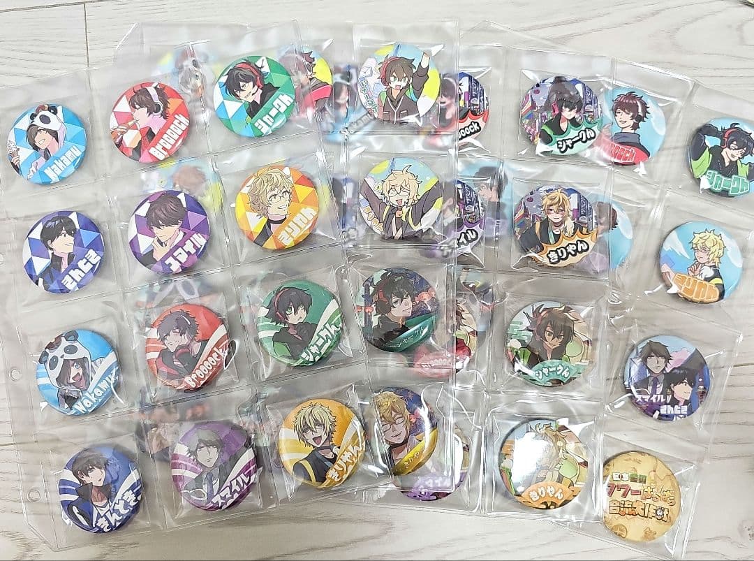 ワイテルズ 缶バッジセット