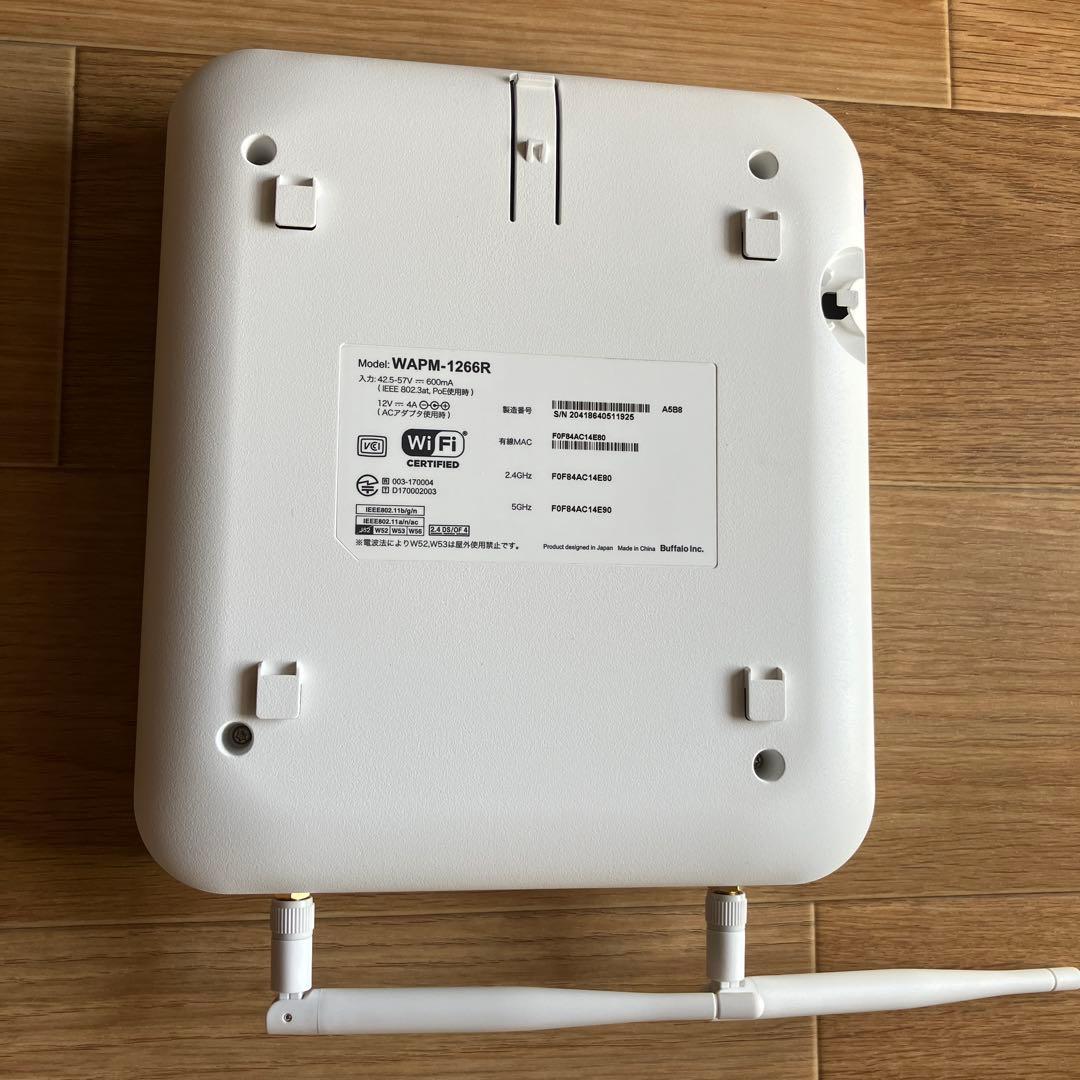 ★新品に近い★BUFFALO WAPM-1266R 無線LANルーター・LAN付