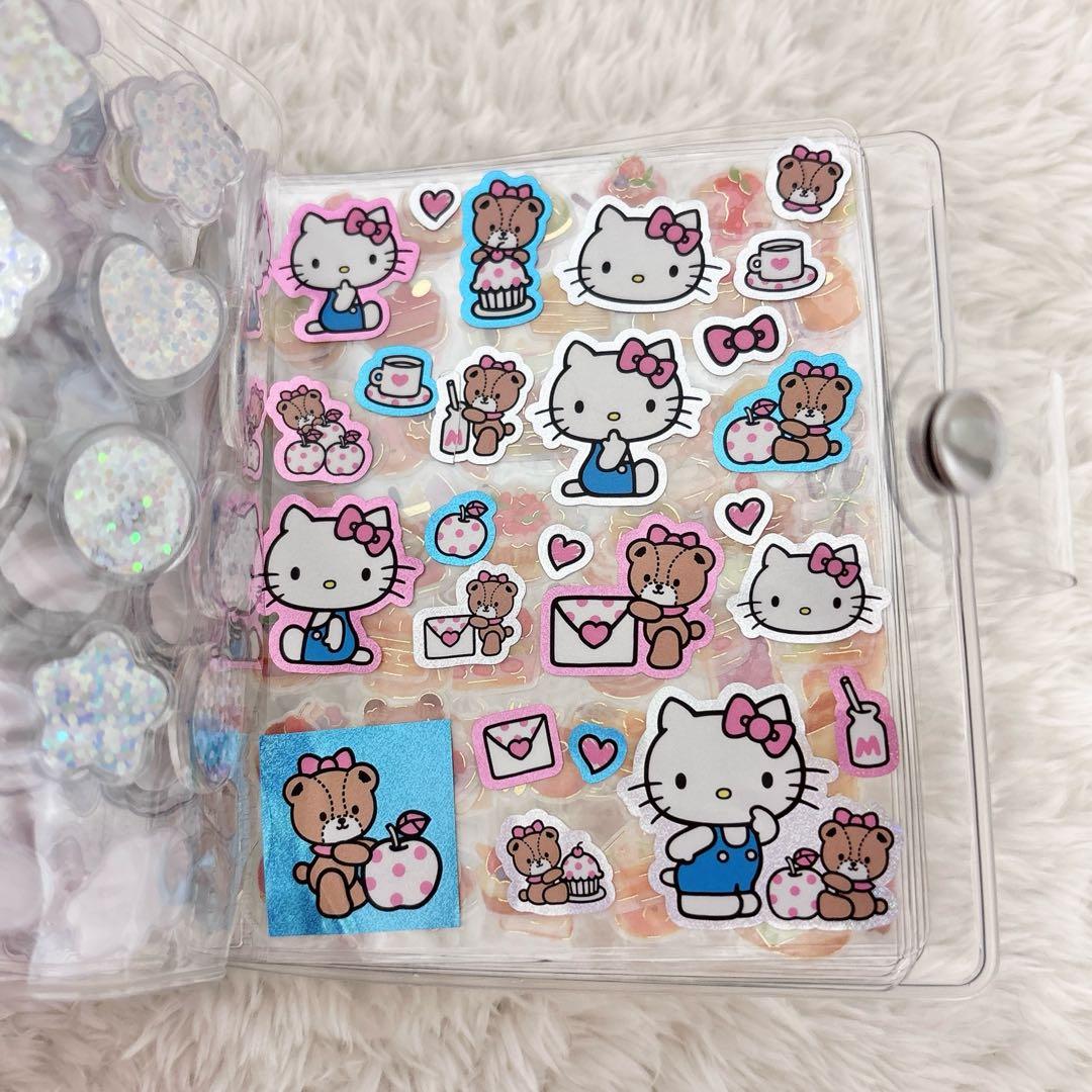 シール帳 完成品 ボンボンドロップシール おはじきシール ぷっくりシール 正規品