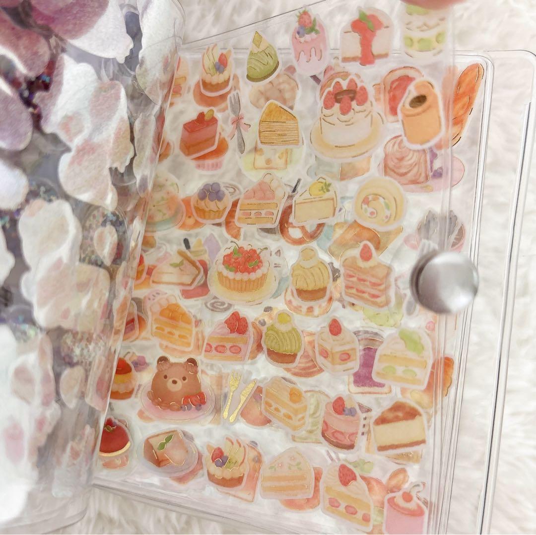 シール帳 完成品 ボンボンドロップシール おはじきシール ぷっくりシール 正規品