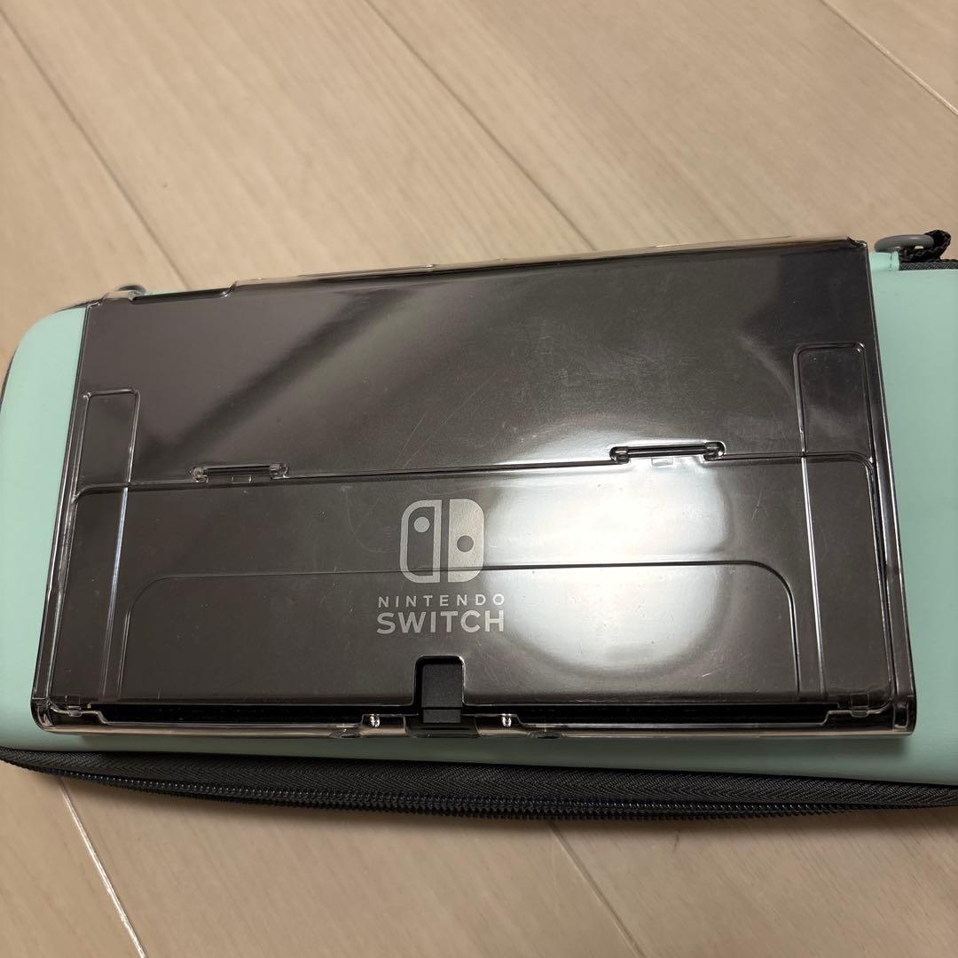 Nintendo Switch 有機EL 本体 ＋ケース＋128GB SD付