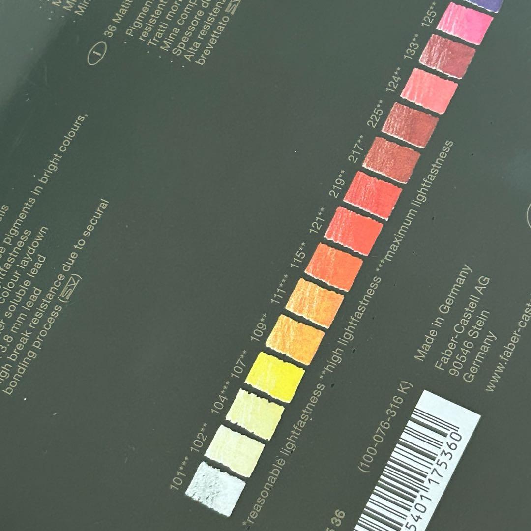 ★新品 ★Faber-Castell アルブレヒトデューラー水彩色鉛筆 36色