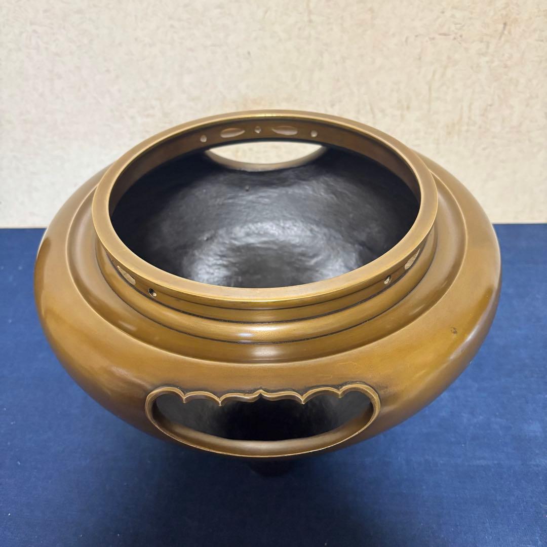 風炉/茶釜/電熱器/唐銅朝鮮風炉釜/野々田製電熱器/敷板/茶道具/お点前道具