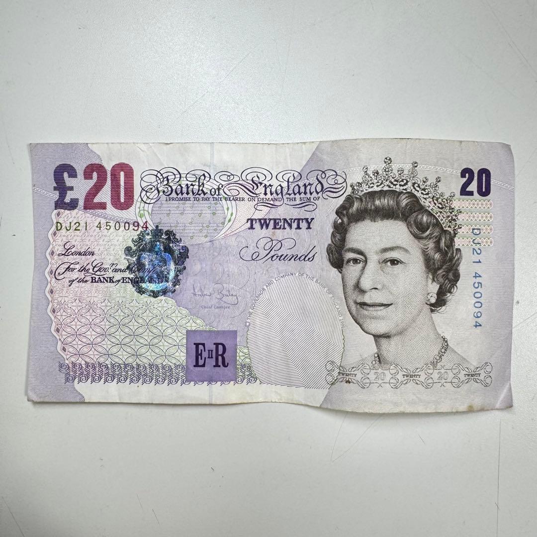 芙*子様 旧紙幣 イギリス紙幣 60ポンド £5 £10 £20 紙幣セット コ