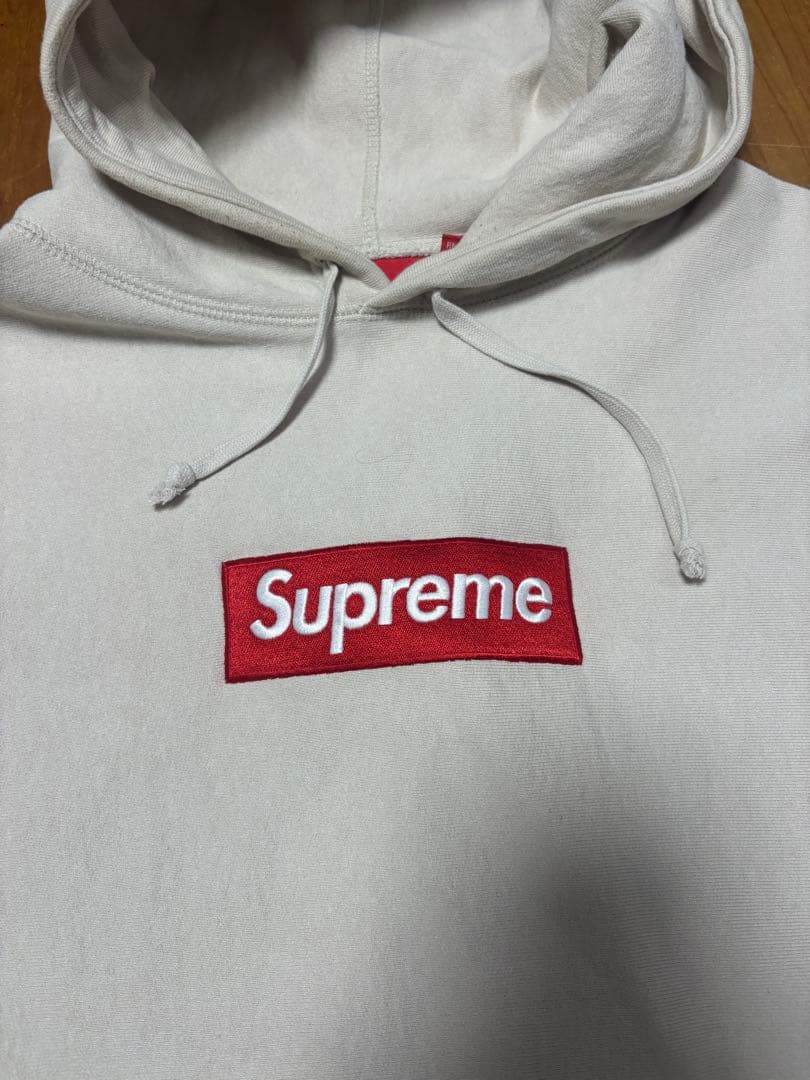 [中古美品] supreme boxlogo hood