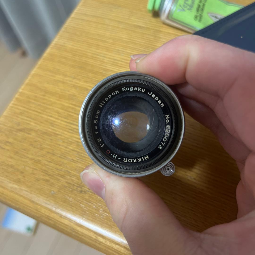 ジャンクNikon NIKKOR-H.C 5cm F2 単焦点 ライカ L39