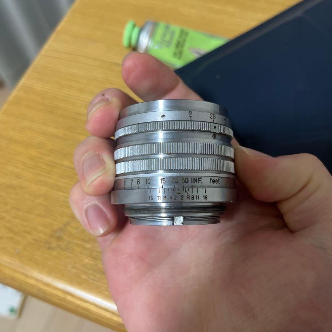 ジャンクNikon NIKKOR-H.C 5cm F2 単焦点 ライカ L39
