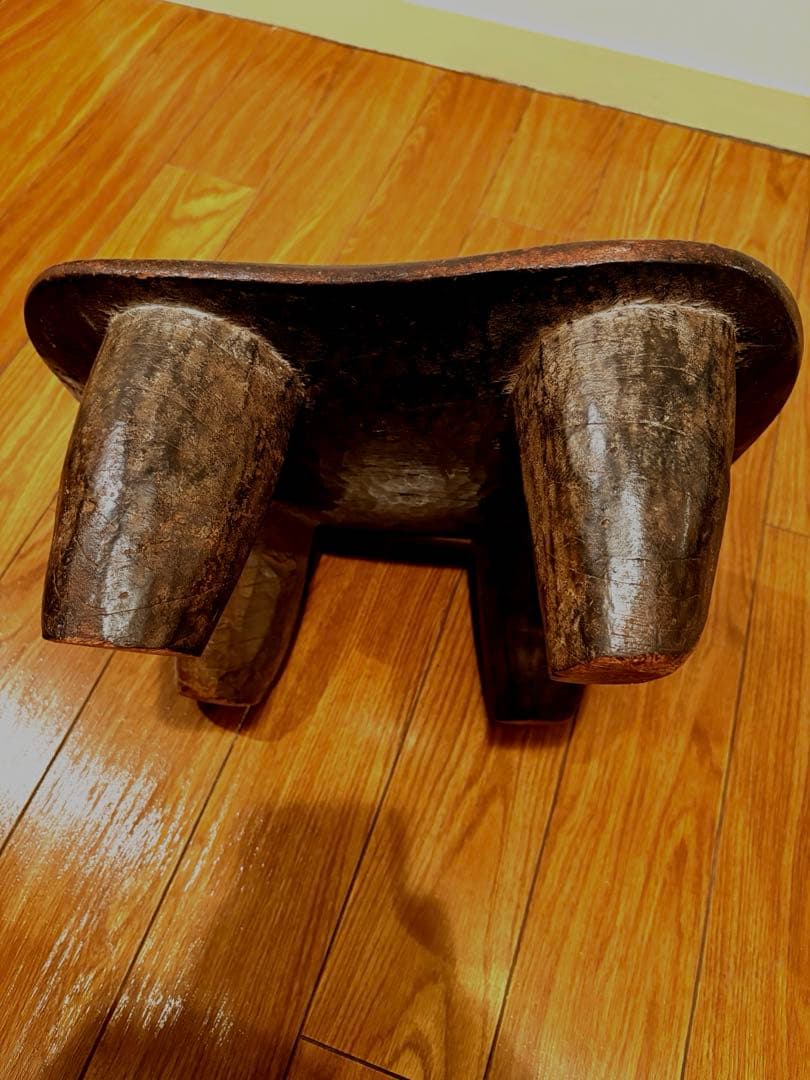 【夏の終わりのお値下げ】セヌフォ族 スツール コートジボワール 椅子