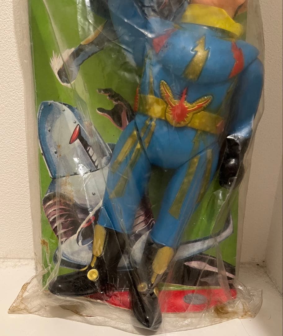 旧バンダイ イナズマン 面替えソフビ