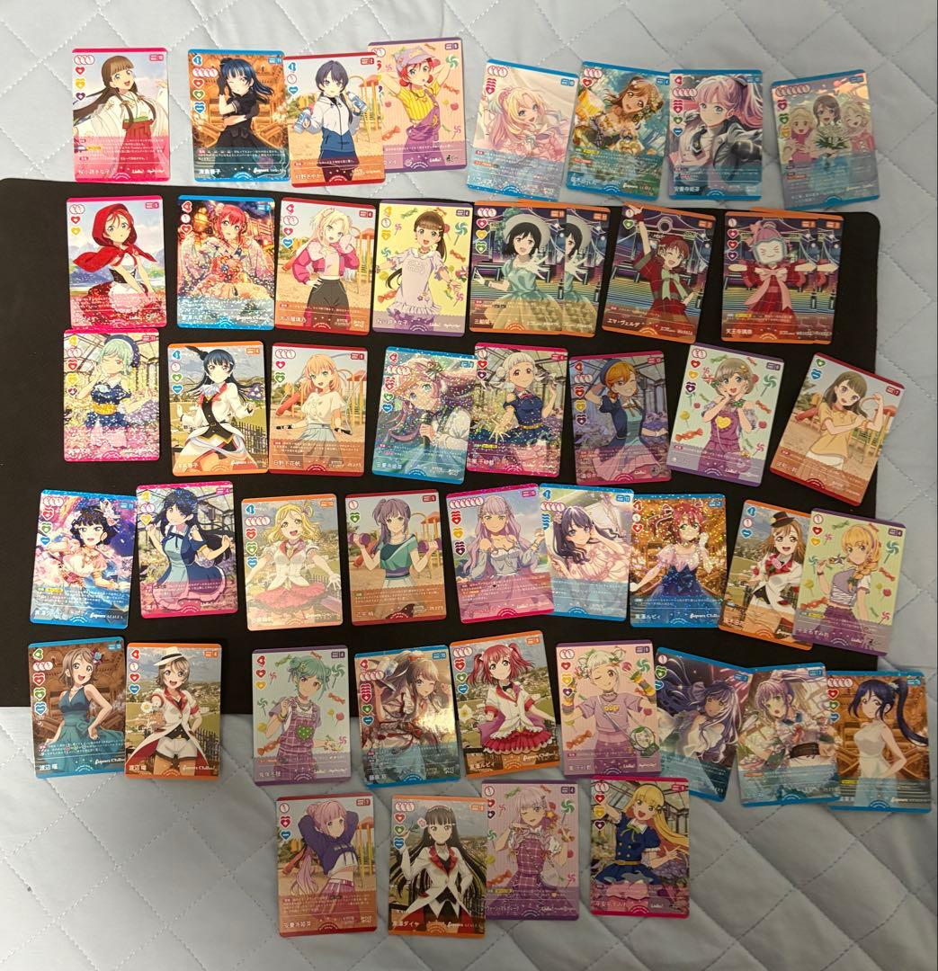 ラブカ 虹ヶ咲 デッキ パーツセット 引退 大量