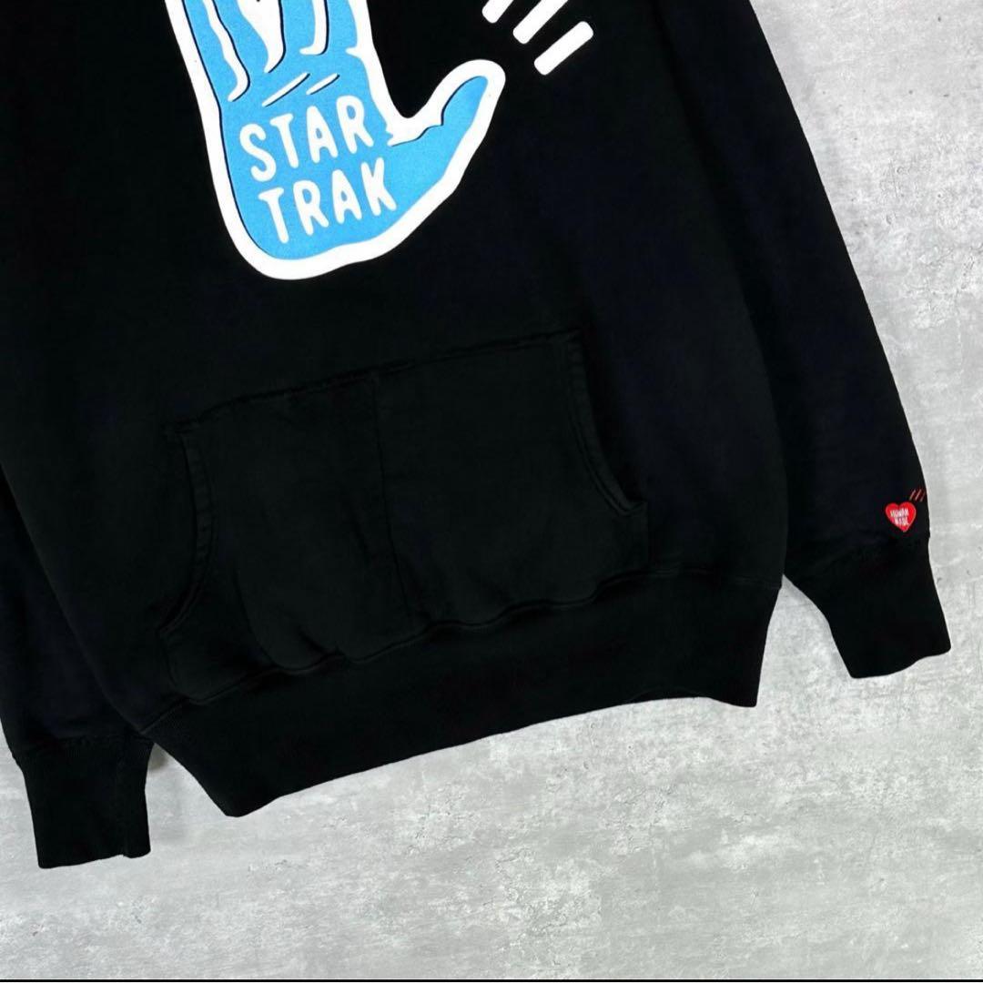 K*G様 『HUMAN MADE』 ヒューマンメイド (L) ロゴプリントフーデ