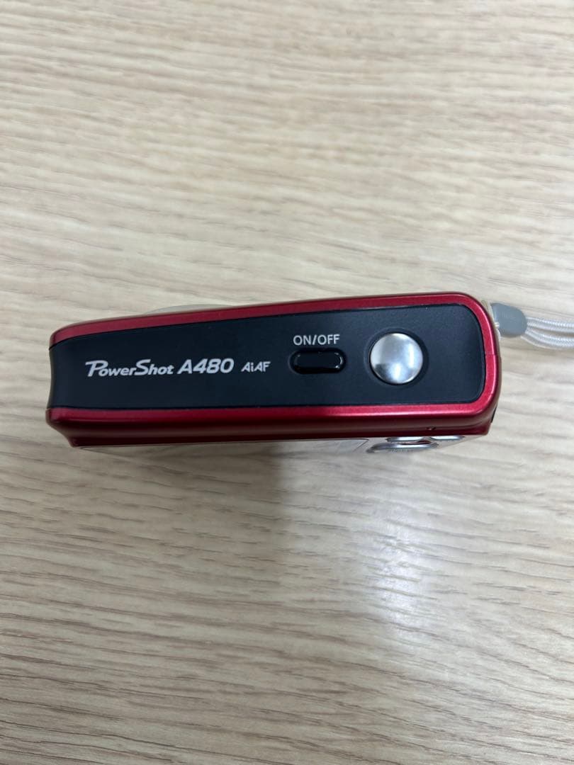 Canon PowerShot A480 赤