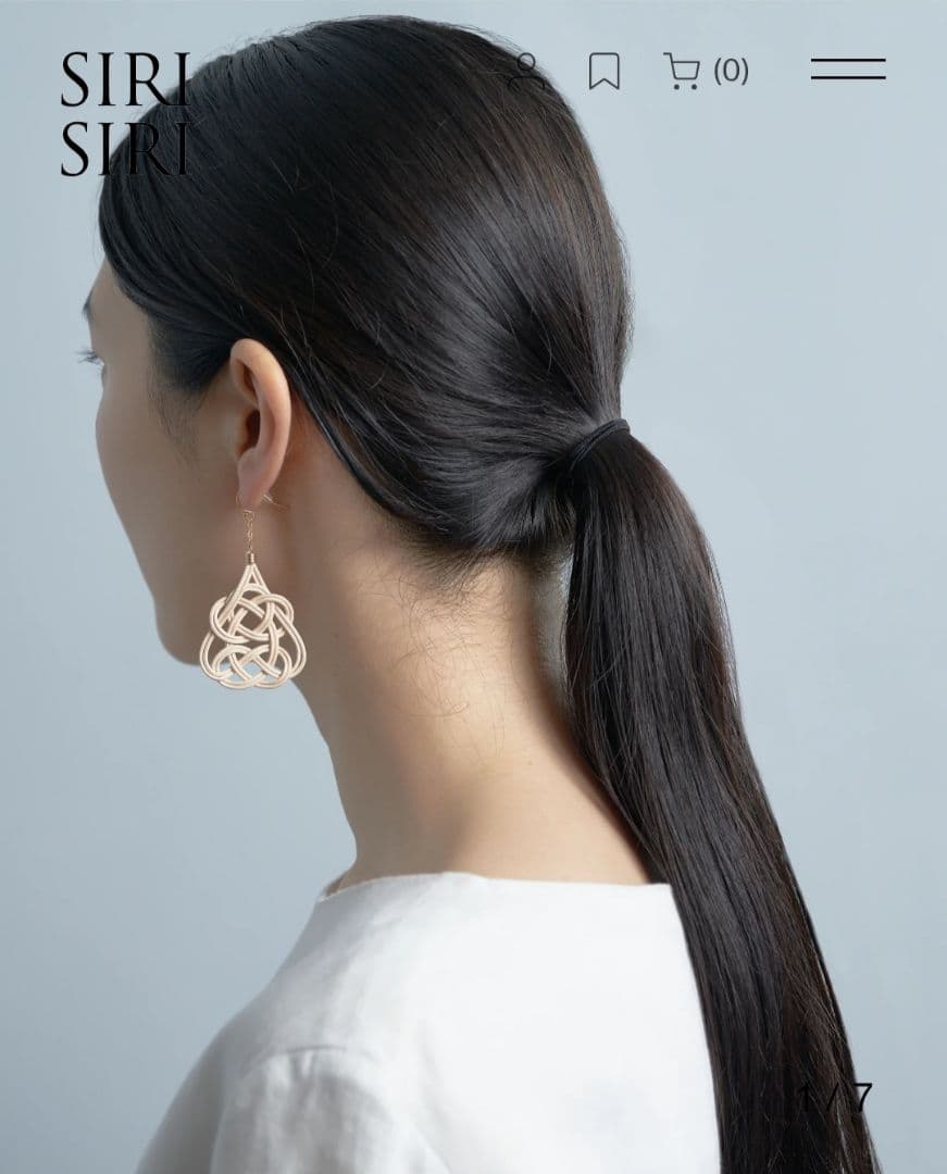 イヤリング・ノンホールピアス seasirisiri *ARABESQUE Earrings 1*
