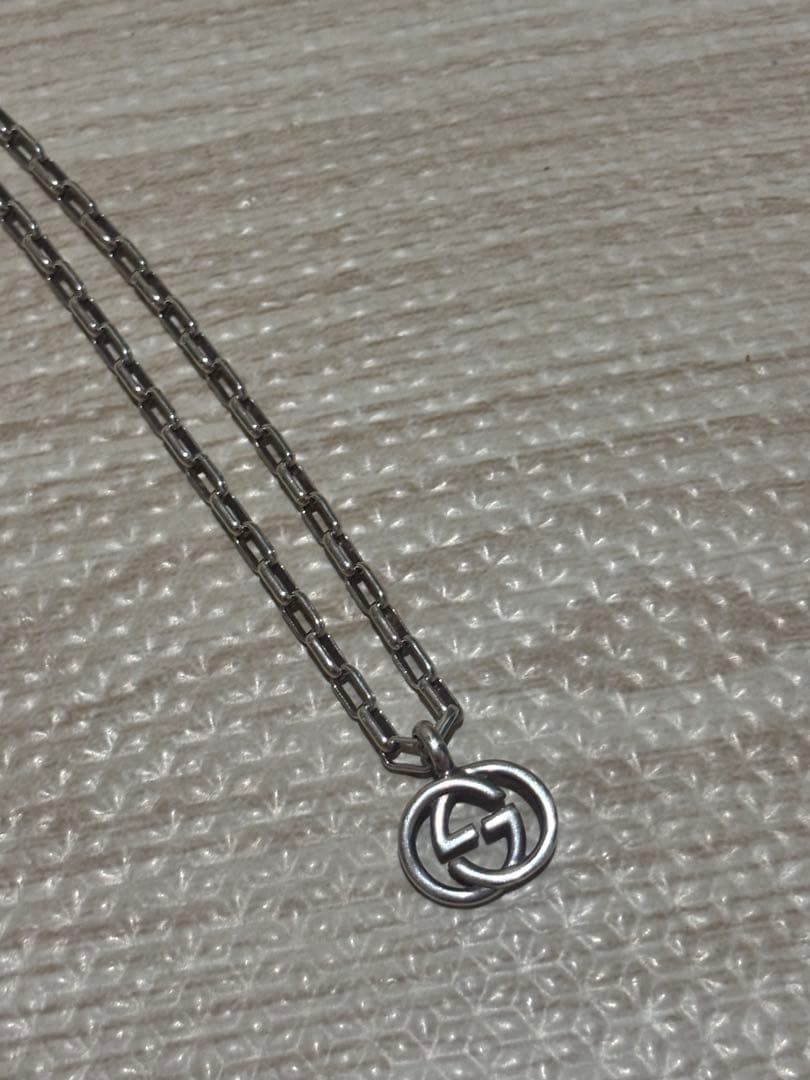 GUCCI ダブルGロゴネックレス