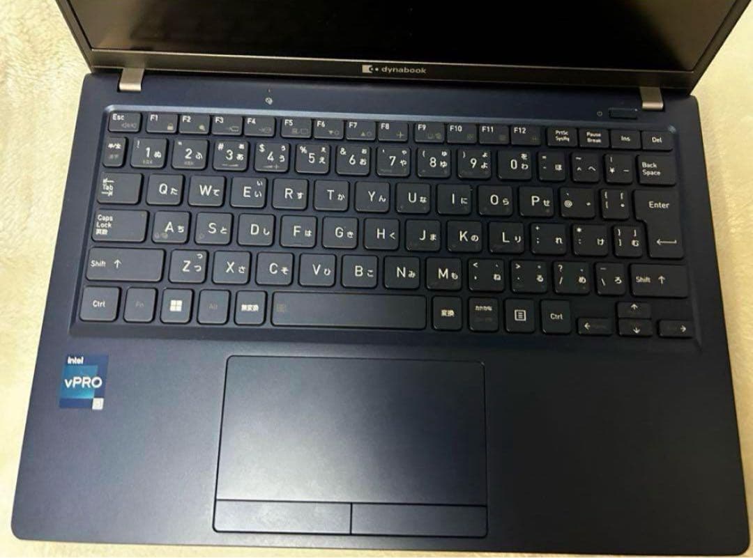 dynabook ノートPC ネイビー ACアダプター付き