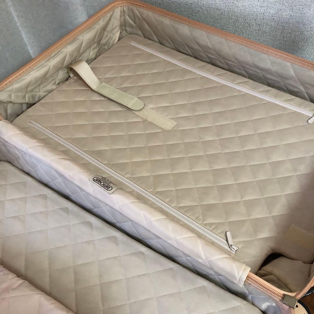 希少 RIMOWA リモワ ボサノバ 70L 4輪 キャリー グリーン レザー